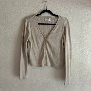 Old Navy Cream Cardigan